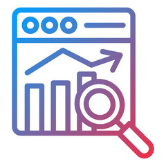 Market Analysis Icon Style