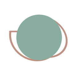 abstract blob line vector element