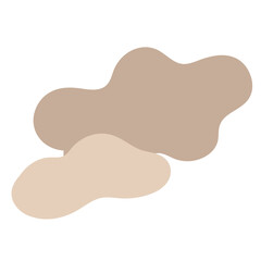 abstract blob line vector element