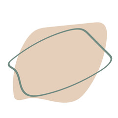 abstract blob line vector element