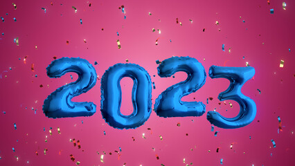 Happy New Year 2023 Christmas Background 