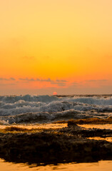 Sunset On Ocean's Horizon