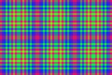 Textile check tartan. Texture pattern seamless. Plaid background fabric vector.