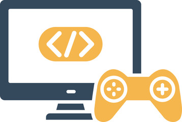 Game development Vector Icon
