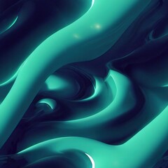 Organic gradient surreal background. Fluid shapes. Melting slime.