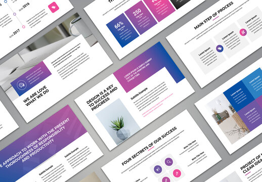 Clean Creative Presentation Layout