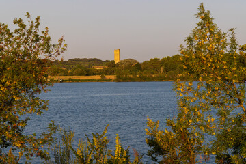 Obraz premium Roquemaure Castle in departement Gard, France