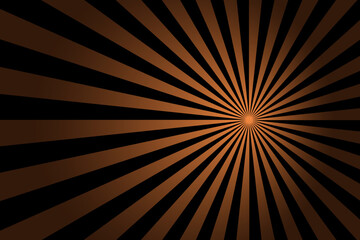 Vector sunburst background in comic book style for Black Friday. Retro pop art design.