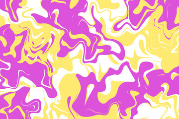 Abstract liquid background. Marble texture, natural stone, free spill of paint. Vector illustration.