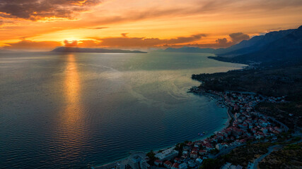 Beautiful Remote Bay On Makarska Riviera- Podrace, Makarska, Dalmatia, Croatia