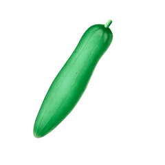 Cucumber isolated on transparent background 