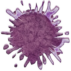 Frozen drops of hot metal. Photography overlays- clipart png. 3d illustration