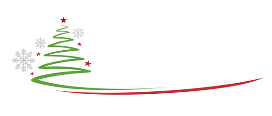 Merry christmas background illustration for use as a template for flyer or for use in web design.