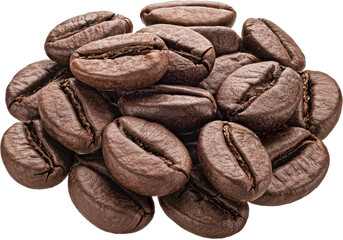 Coffee beans isolated 