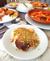 bursa specific milk halva, delicious dessert