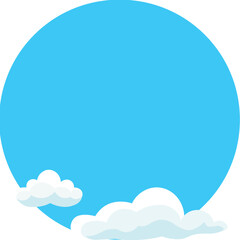 Cloud Shape Illustration Set 