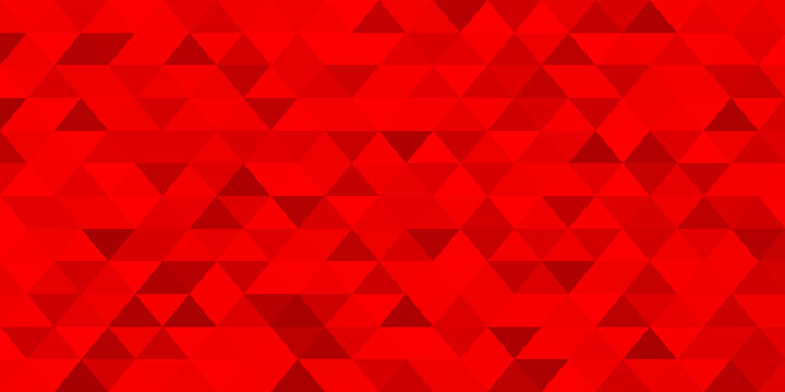 Abstract seamless pattern for Your design. Abstract red geometric background. Vector illustration