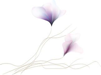 Fototapeta na wymiar watercolor flowers vignette colorful template for design vintage blooming background vector