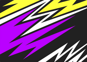 Abstract background with colorful arrow pattern