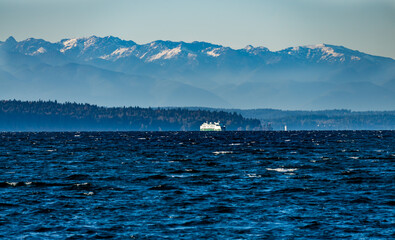 Scenic Puget Sound Landscape 7