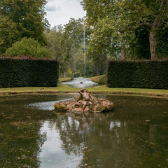 Annevoie Gardens in Wallonia, Belgium