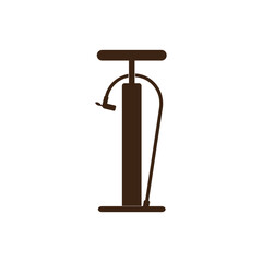 Bicycle and motorcycle air pump icon