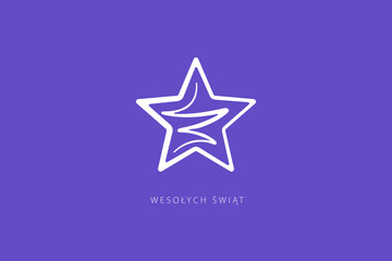 Wesołych Świąt. Ilustracja wektorowa © FriendlyPixels