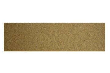 Cardboard on transparent background, blank carton, png	