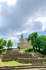 Tsarevets Hill and the Patriarchal Church in Veliko Tarnovo, Bulgaria