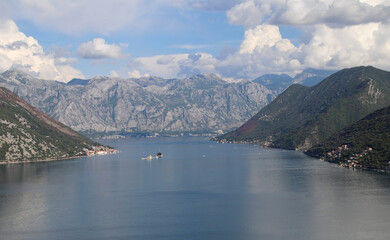 Obraz na płótnie Canvas The Bay of Kotor