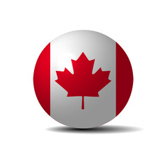 Obraz premium different countries flags in beautiful ball shape or design
