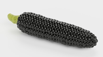 Realistic 3D Render of Corn