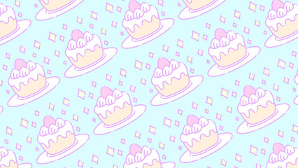 ★strawberry cupcake wallpaper★