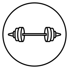  barbell icon
