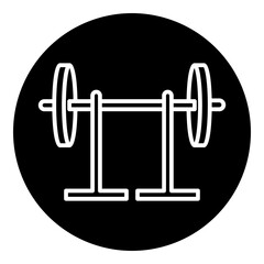  barbell icon