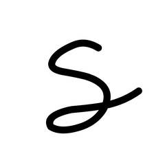 Lettering Vector rounded font alphabet