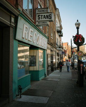 Stans Records vintage sign, Lancaster, Pennsylvania