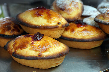 Traditional patisserie- Pasticciotto of Lecce, Italy