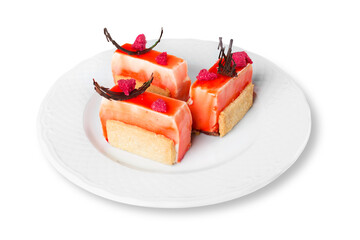 Duo Chocolate Cake and strawberry cake