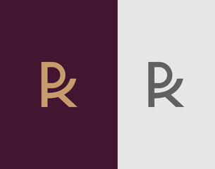 RK letter Design, rk logo design, rk corporate word mark company logo