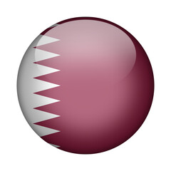 world cup  Qatar icon flag