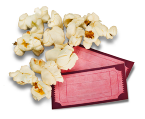 Popcorn with Tickets