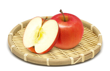 りんご リンゴ イラスト リアル - obrazy, fototapety, plakaty