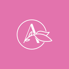 BEAUTY STUDIO LOGO LETTER A