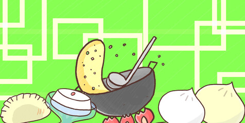 R:もっとメルヘンな世界の料理☆中華料理☆壁紙③