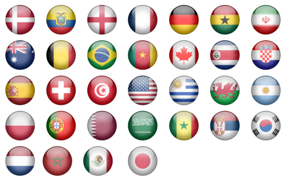world cup flag