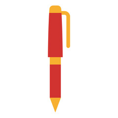 pen stationary school tool icon