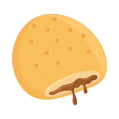 bread with chocolate