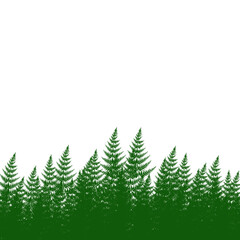 Obraz premium green christmas background