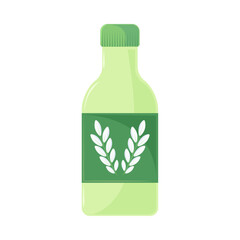 organic beverage bottle